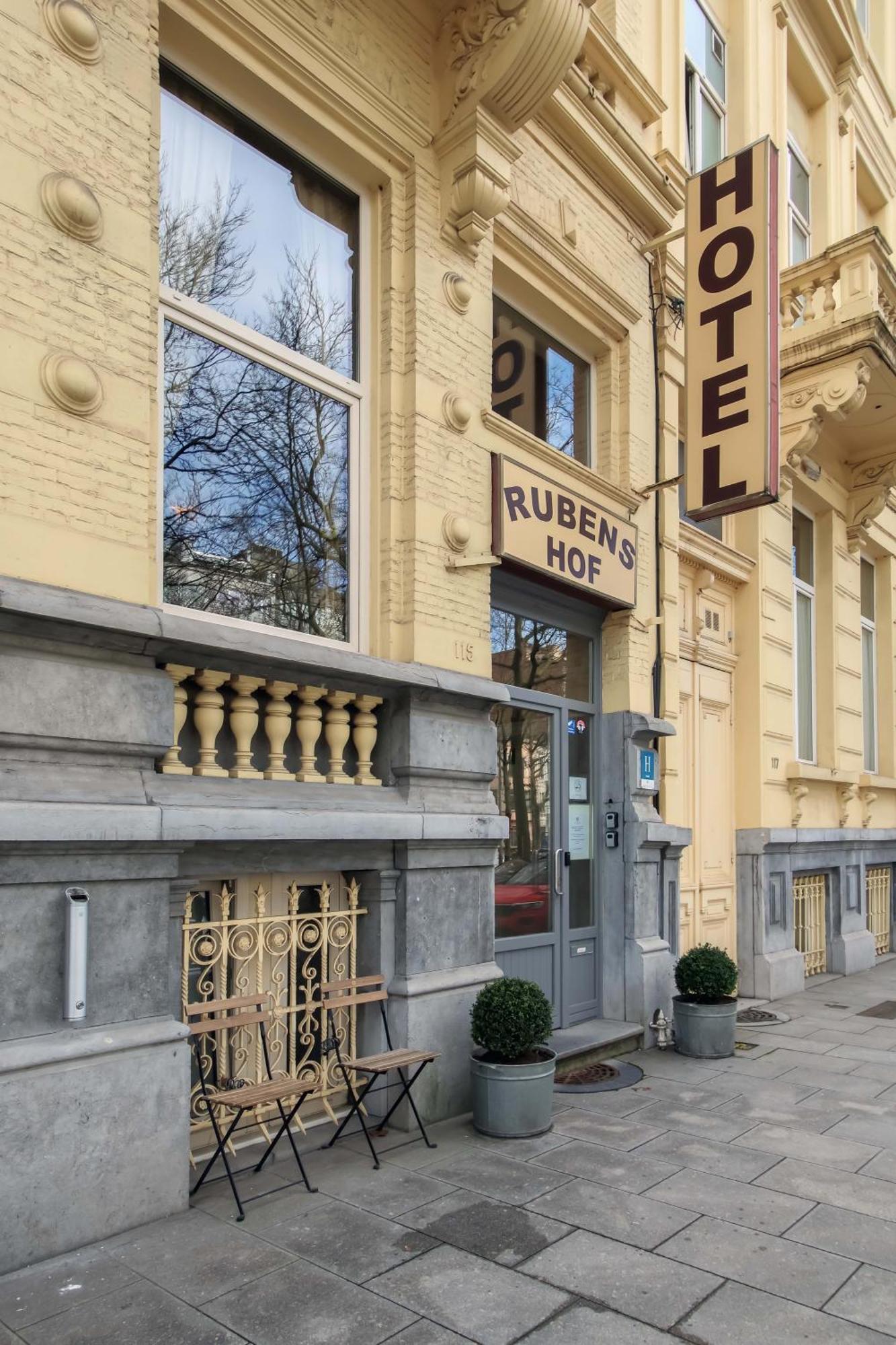 Hotel Rubenshof Antwerpen Exteriör bild